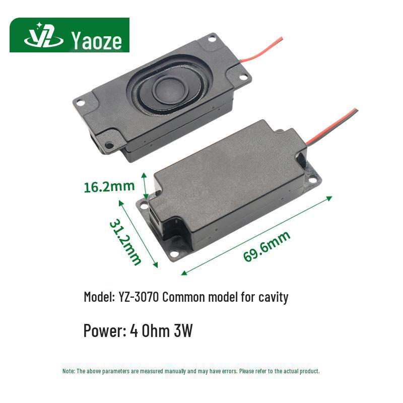 3W Smart Voice Bluetooth Speaker: 3070/3370/3080 Cavity, 4/8 Ohm, Loudspeaker for Advertising
3W Smart Voice Bluetooth Speaker: 3070/3370/3080 Cavity, 4/8 Ohm, Loudspeaker for Advertising