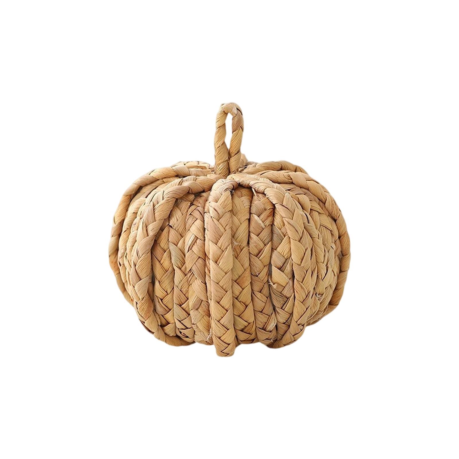 Плетеные вручную шары-тыквы, соломенные украшения для дома и гостиной, тыквенные украшения с витым узором. One Size
Плетеные вручную шары-тыквы, соломенные украшения для дома и гостиной, тыквенные украшения с витым узором. One Size