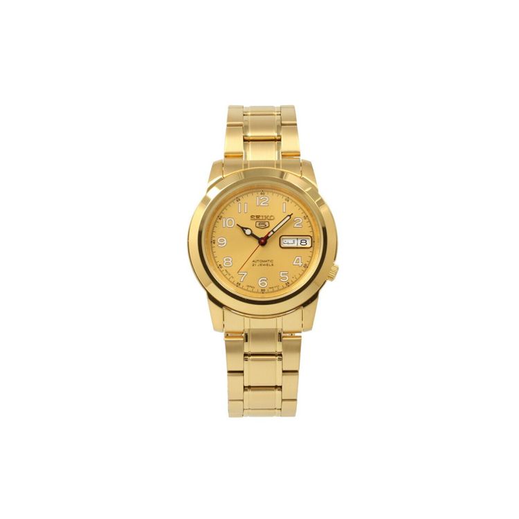 Seiko Fashion 30M Waterproof Automatic Mechanical Movement Stainless Steel Watch 37Mm Gold Dial Men watches SNKK38J Gold Dial
Seiko Fashion 30M Waterproof Automatic Mechanical Movement Stainless Steel Watch 37Mm Gold Dial Men watches SNKK38J Gold Dial