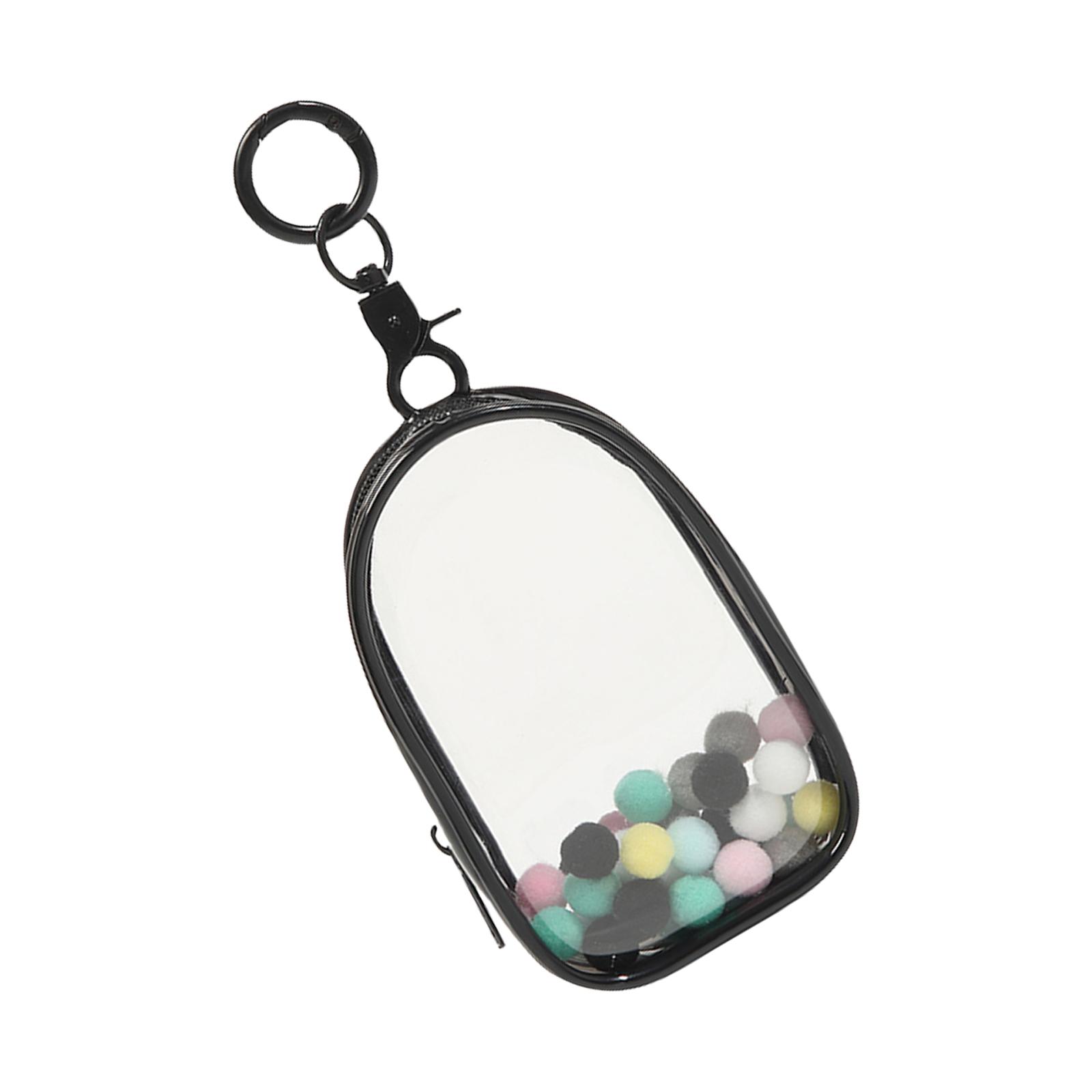 Transparent PVC Doll Display Bag With Keychain For Mini Figures Collectors Practical And Clear Storage Solution for Toy чёрный
Transparent PVC Doll Display Bag With Keychain For Mini Figures Collectors Practical And Clear Storage Solution for Toy чёрный