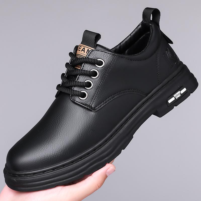 Big head leather shoes casual men s shoes business big size dad shoes spring and autumn fashion shoes 39 чёрный
Big head leather shoes casual men s shoes business big size dad shoes spring and autumn fashion shoes 39 чёрный