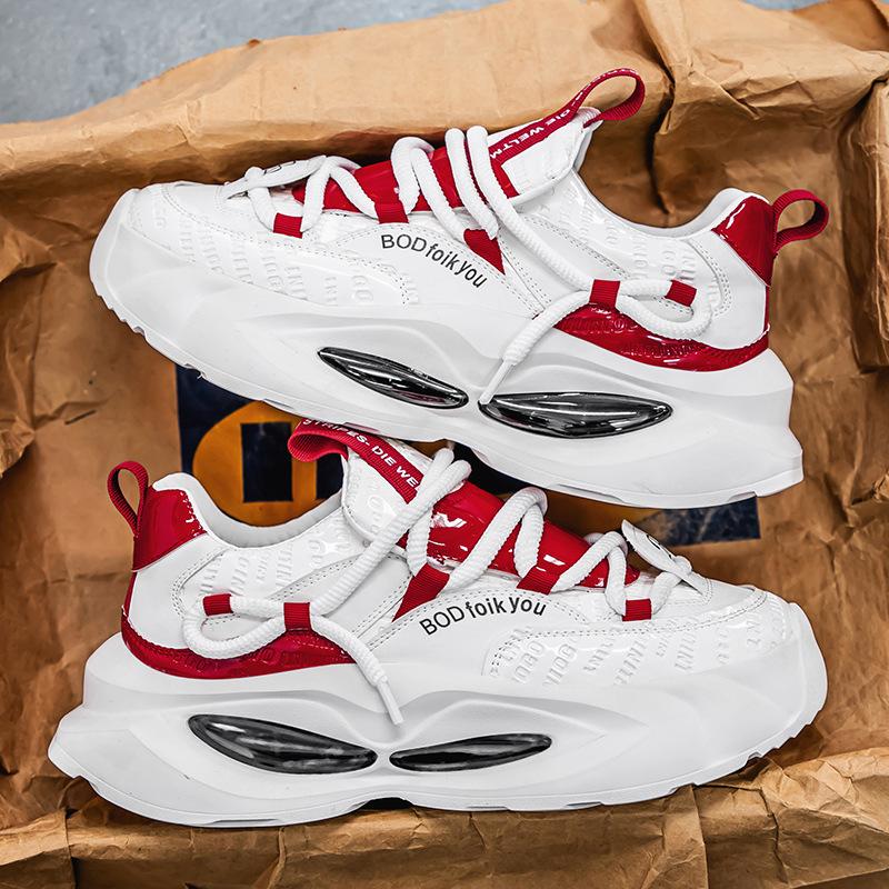 Кроссовки мужские дизайнерские спортивные туфли с мягкой подошвой, модные повседневные туфли из микрофибры и кожи, с увеличенной высотой на платформе, белые туфли 44
Кроссовки мужские дизайнерские спортивные туфли с мягкой подошвой, модные повседневные туфли из микрофибры и кожи, с увеличенной высотой на платформе, белые туфли 44