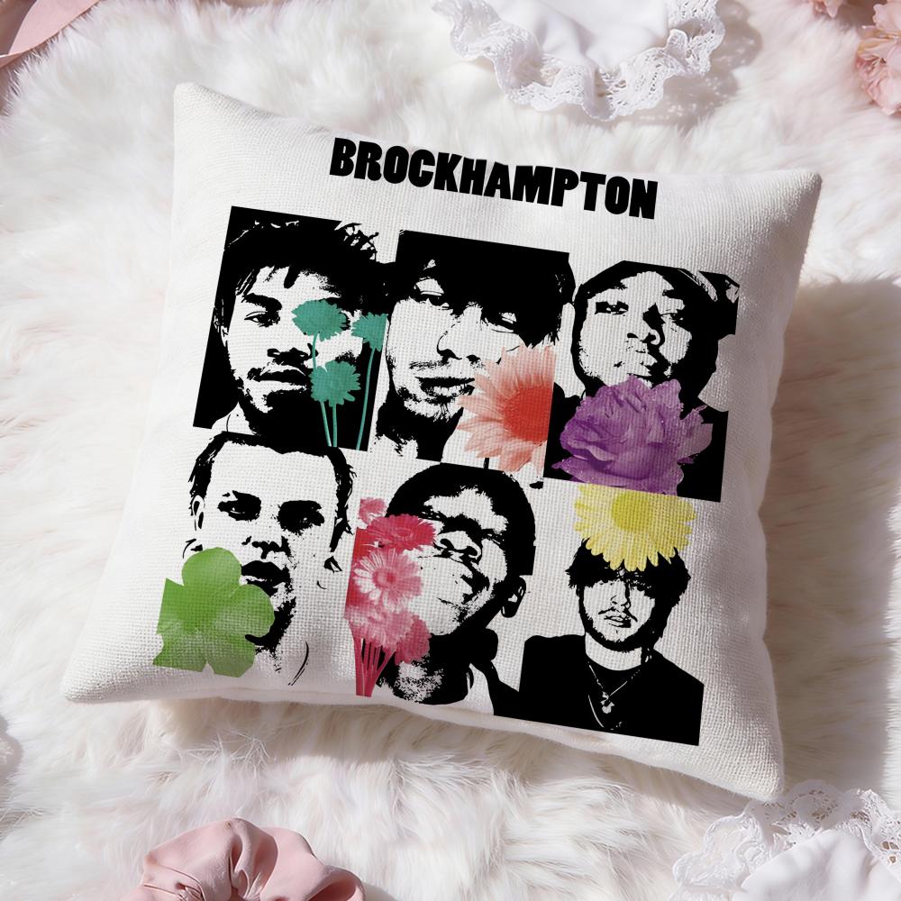 Band B-BROCKHAMPTON Cushion Cover Premium Comfort Reversible Pillow Cove -Two in One Design for Any Room & Car Interior 30cmx30cm
Band B-BROCKHAMPTON Cushion Cover Premium Comfort Reversible Pillow Cove -Two in One Design for Any Room & Car Interior 30cmx30cm