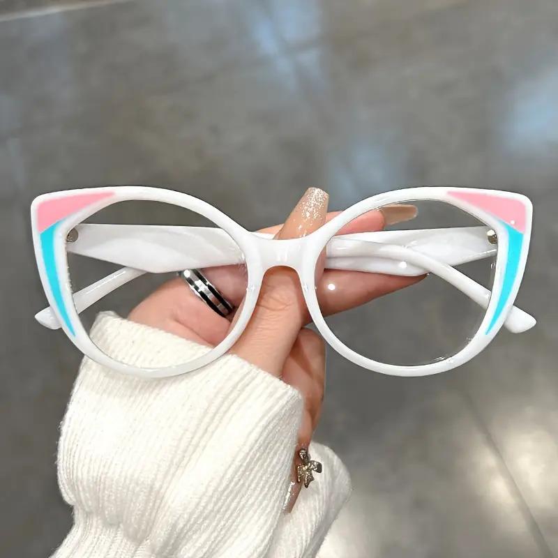Blue Light Blocking Cat Eye Glasses with Gradient Color Frame Transparent Lenses for Men and Women
Blue Light Blocking Cat Eye Glasses with Gradient Color Frame Transparent Lenses for Men and Women
