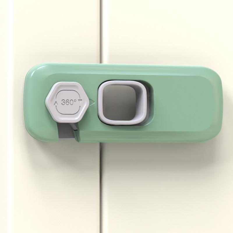 Child Safety Double Door Lock & Anti-Pinch Latch for Cabinets, Fridge, and Drawers зелёный
Child Safety Double Door Lock & Anti-Pinch Latch for Cabinets, Fridge, and Drawers зелёный