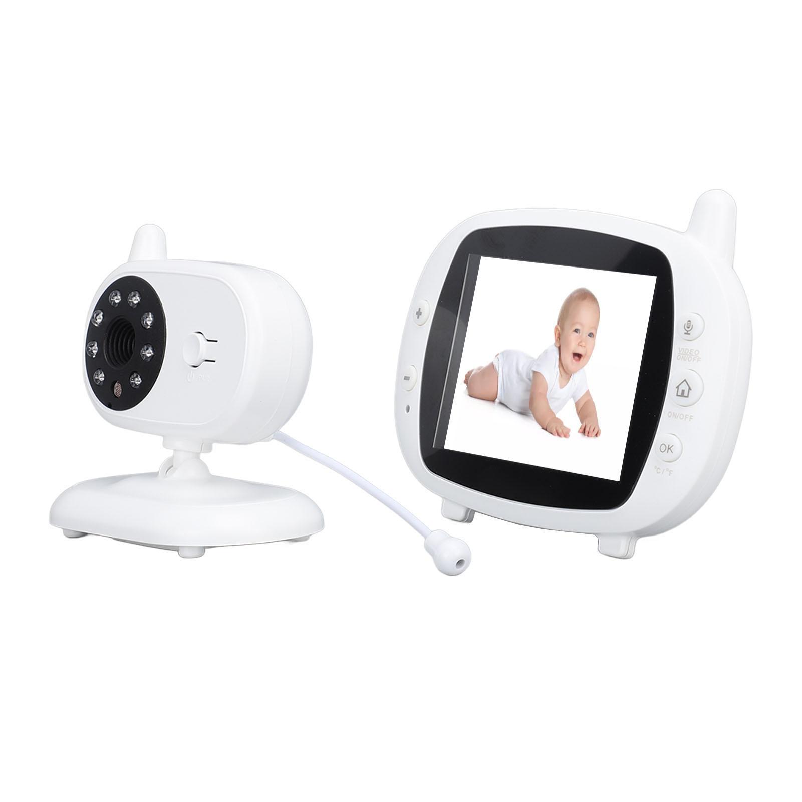 BM850 Baby Video Camera Wireless 2 Way Talk Night Vision 3.5in IPS Screen Night Light Zoom Video Baby Accessory
BM850 Baby Video Camera Wireless 2 Way Talk Night Vision 3.5in IPS Screen Night Light Zoom Video Baby Accessory