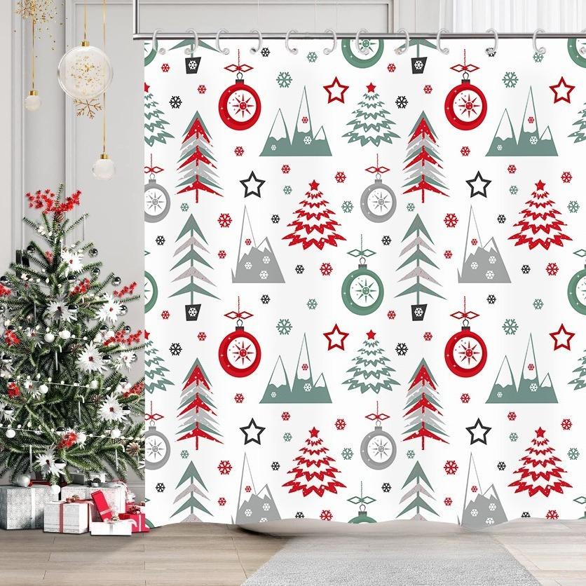 1pc, Printed Shower Curtain, 180*180cm Bathroom Non Perforated Polyester Partition Door Curtain, Shower Window Hanging Curtain 180*180cm
1pc, Printed Shower Curtain, 180*180cm Bathroom Non Perforated Polyester Partition Door Curtain, Shower Window Hanging Curtain 180*180cm