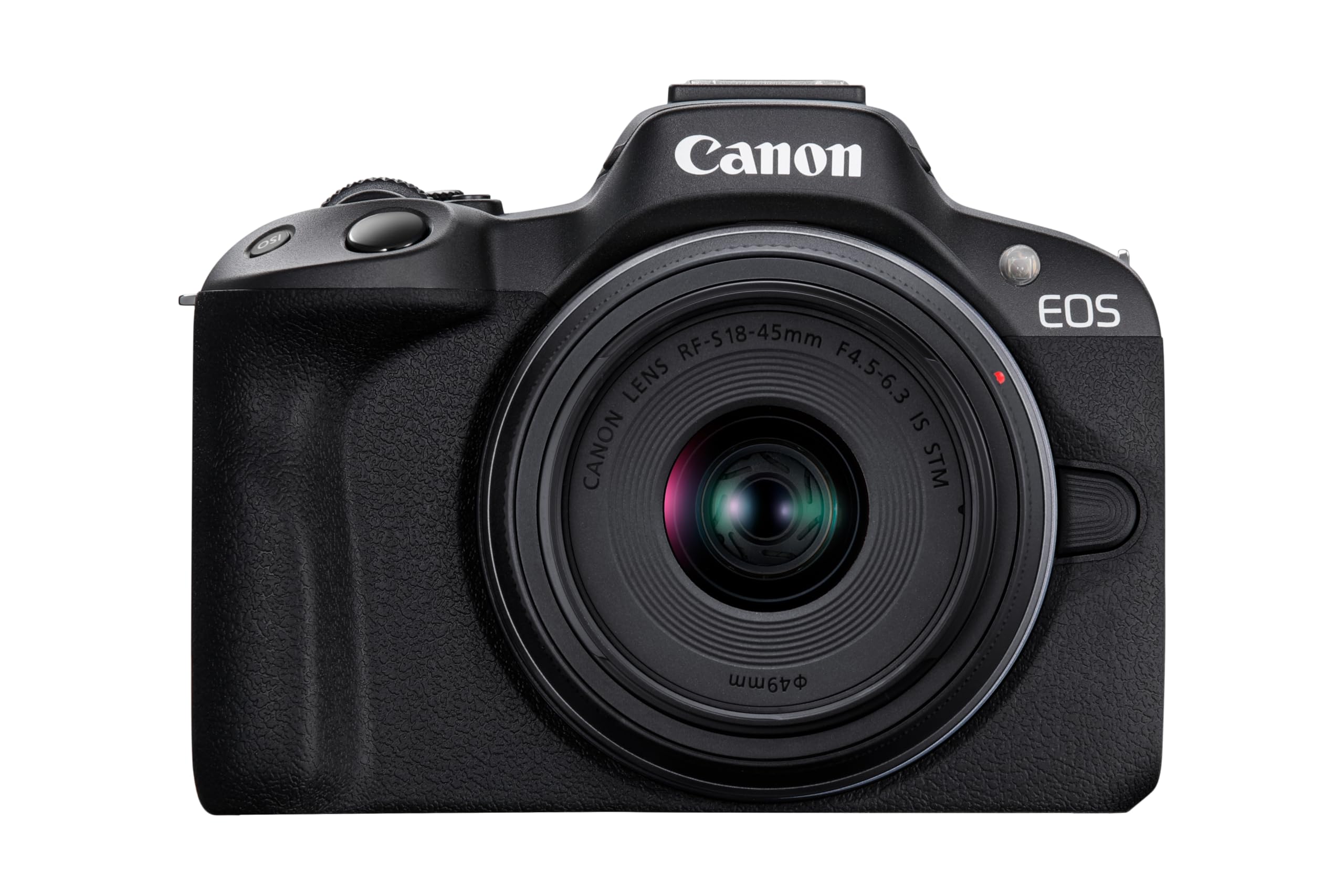 Бездзеркальна однооб єктивна фотокамера Canon EOS R50 зі стандартним об єктивом зі збільшенням 375 г (РФ-С18-45) Чорний/APS-C/прибл. EOSR50BK-1845ISSTMLK чорний
Бездзеркальна однооб єктивна фотокамера Canon EOS R50 зі стандартним об єктивом зі збільшенням 375 г (РФ-С18-45) Чорний/APS-C/прибл. EOSR50BK-1845ISSTMLK чорний