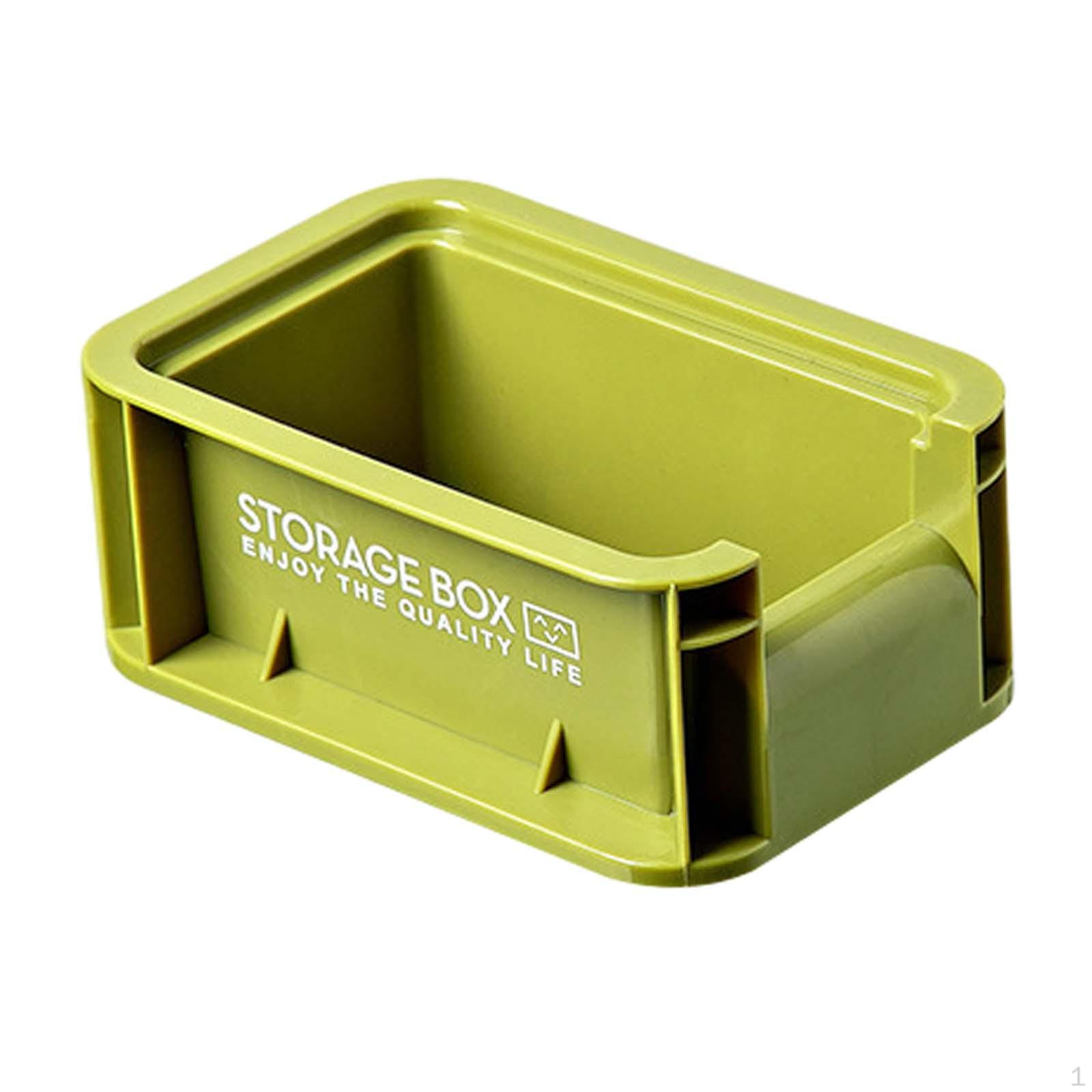 Compact Storage Solution for Desk Organization and Home Decor Green 15x10x6.4cm
Compact Storage Solution for Desk Organization and Home Decor Green 15x10x6.4cm