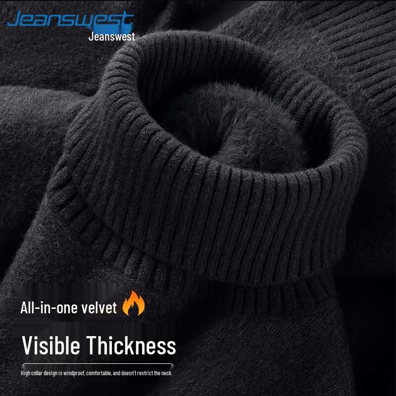 Jeanswest Men s Plush-Lined High-Neck Pullover Sweater L
Jeanswest Men s Plush-Lined High-Neck Pullover Sweater L