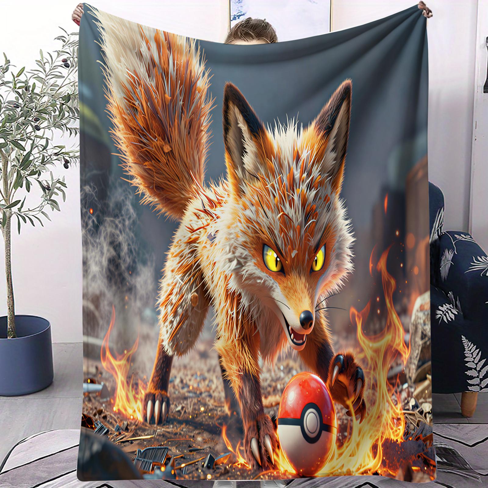 AnimePikachuThemed Soft Flannel Blanket For Office Travel Comfort Leisure Camp Multifunctional Universal Blanket Fan Gift 70x100cm
AnimePikachuThemed Soft Flannel Blanket For Office Travel Comfort Leisure Camp Multifunctional Universal Blanket Fan Gift 70x100cm