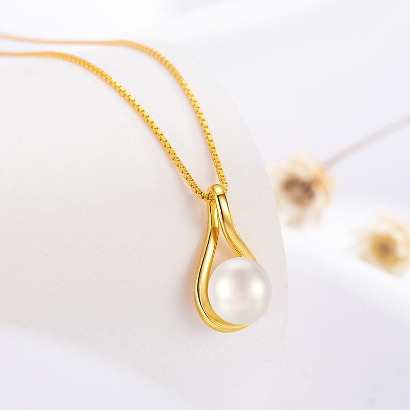 S925 Sterling Silver Natural Freshwater Pearl Pendant Necklace for Women - Light Luxury Summer Accessory 925 Silver
S925 Sterling Silver Natural Freshwater Pearl Pendant Necklace for Women - Light Luxury Summer Accessory 925 Silver