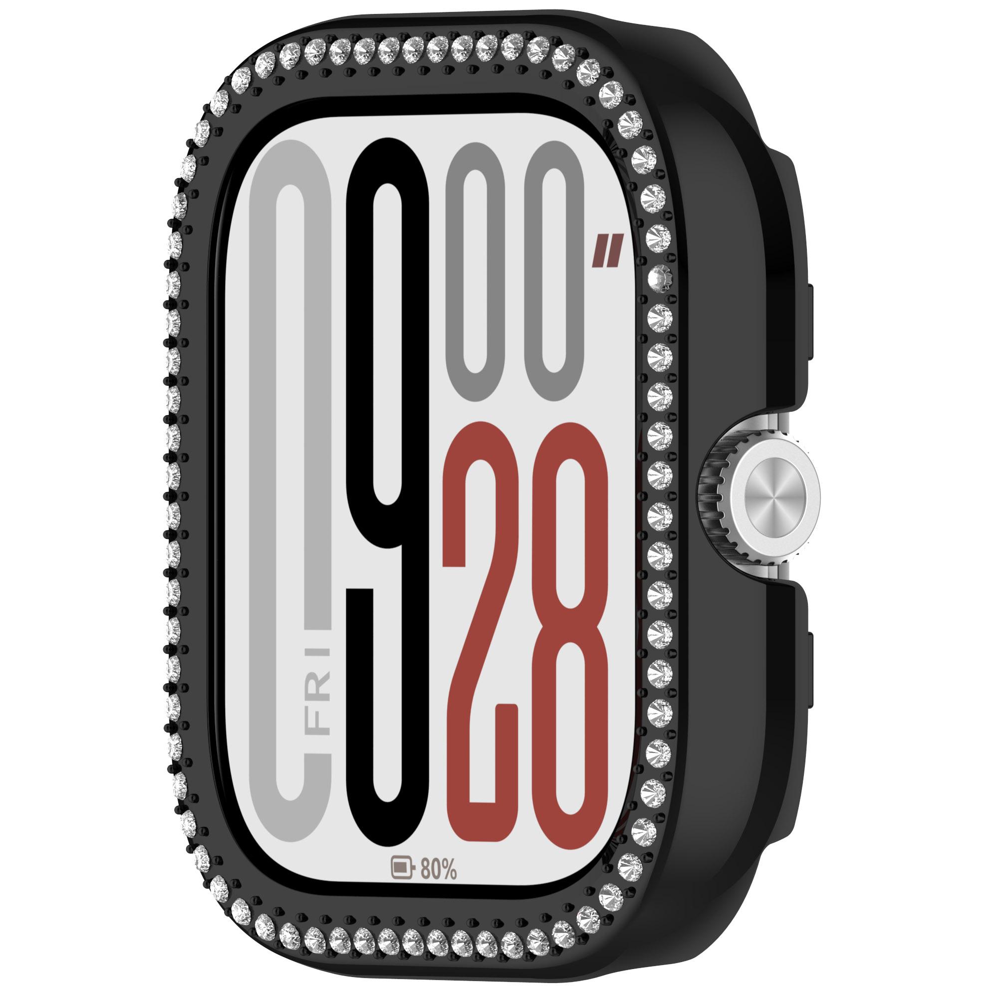 Protective Case for Xiaomi Redmi Watch 5/5 eSIM/4 Hollow Design Smart Watch PC Cover Rhinestone Decor Black
Protective Case for Xiaomi Redmi Watch 5/5 eSIM/4 Hollow Design Smart Watch PC Cover Rhinestone Decor Black