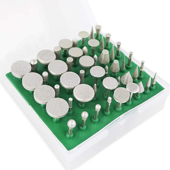 Набор алмазных борфрез, 50 шт., сверла с алмазным покрытием, шлифовальные борфрезы для вращающегося инструмента A
Набор алмазных борфрез, 50 шт., сверла с алмазным покрытием, шлифовальные борфрезы для вращающегося инструмента A