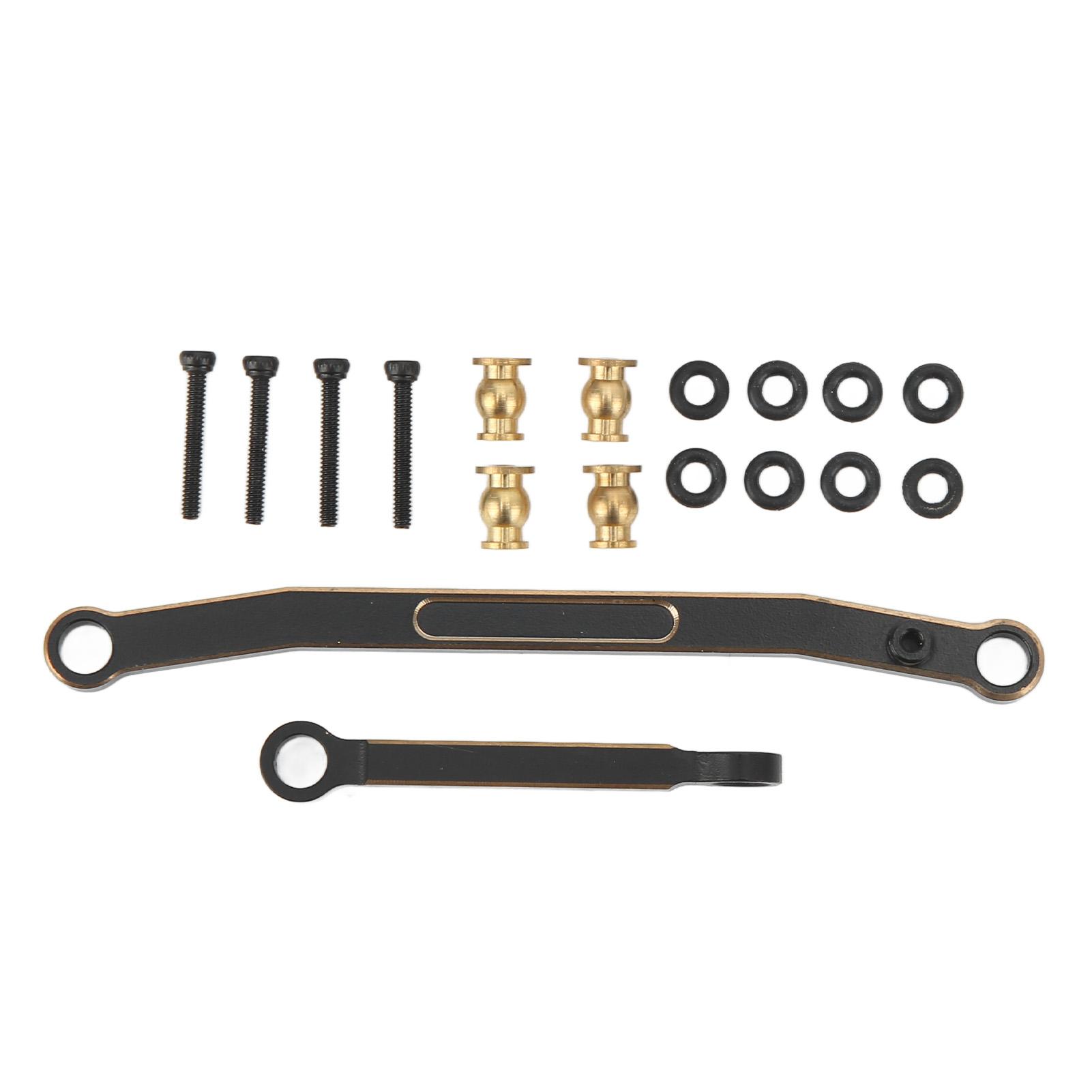 Brass Steering Rod RC Car Steering Linkage for Axial SCX24 1/24 Remote Control Car Black
Brass Steering Rod RC Car Steering Linkage for Axial SCX24 1/24 Remote Control Car Black