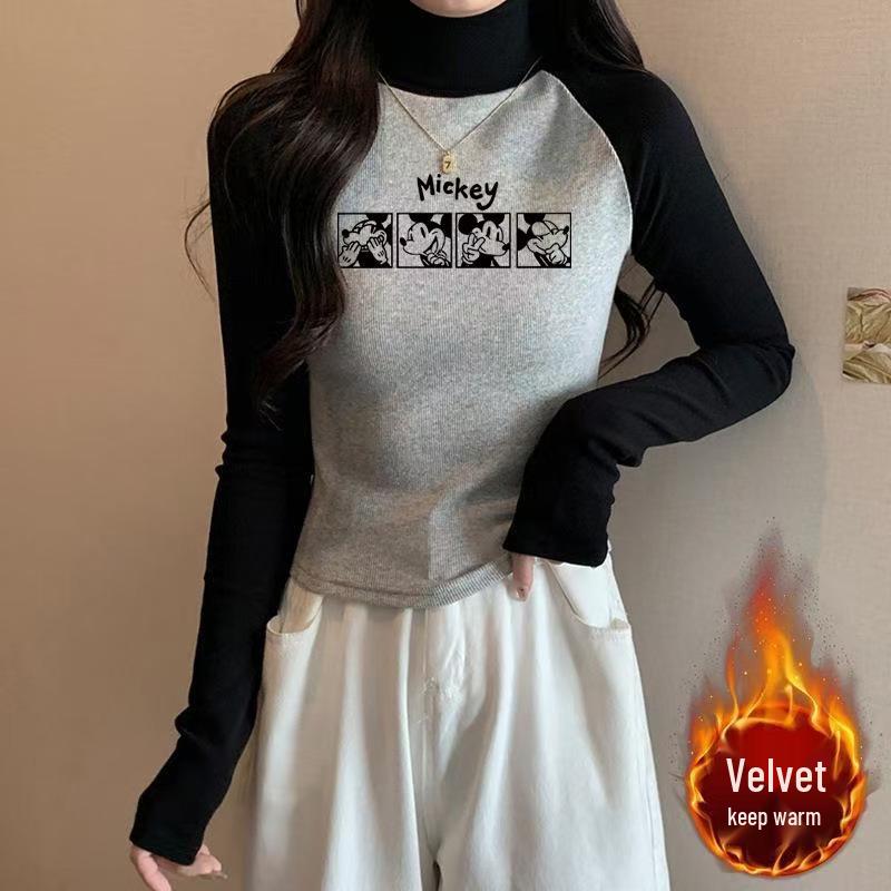 Женская приталенная бархатная футболка реглан с цветными блоками и воротником-стойкой 3XL (145-160 lbs)
Женская приталенная бархатная футболка реглан с цветными блоками и воротником-стойкой 3XL (145-160 lbs)