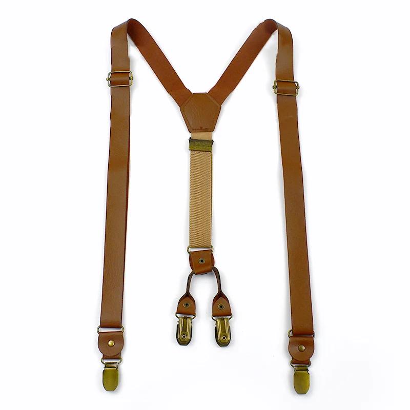 1Pc Deepeel 3*110cm Mens Retro Suspender 4 Clips Unisex Leather Y-shaped Suspenders PU Non-slip Casual Men s Braces Sling Clip
1Pc Deepeel 3*110cm Mens Retro Suspender 4 Clips Unisex Leather Y-shaped Suspenders PU Non-slip Casual Men s Braces Sling Clip