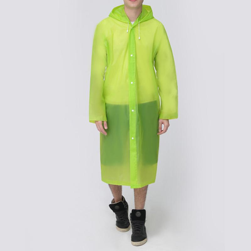 Non-disposable raincoat, outdoor travel men s and women s thickened matte EVA raincoat transparent adult raincoat poncho length 145cm*68cm (weight 140g)
Non-disposable raincoat, outdoor travel men s and women s thickened matte EVA raincoat transparent adult raincoat poncho length 145cm*68cm (weight 140g)