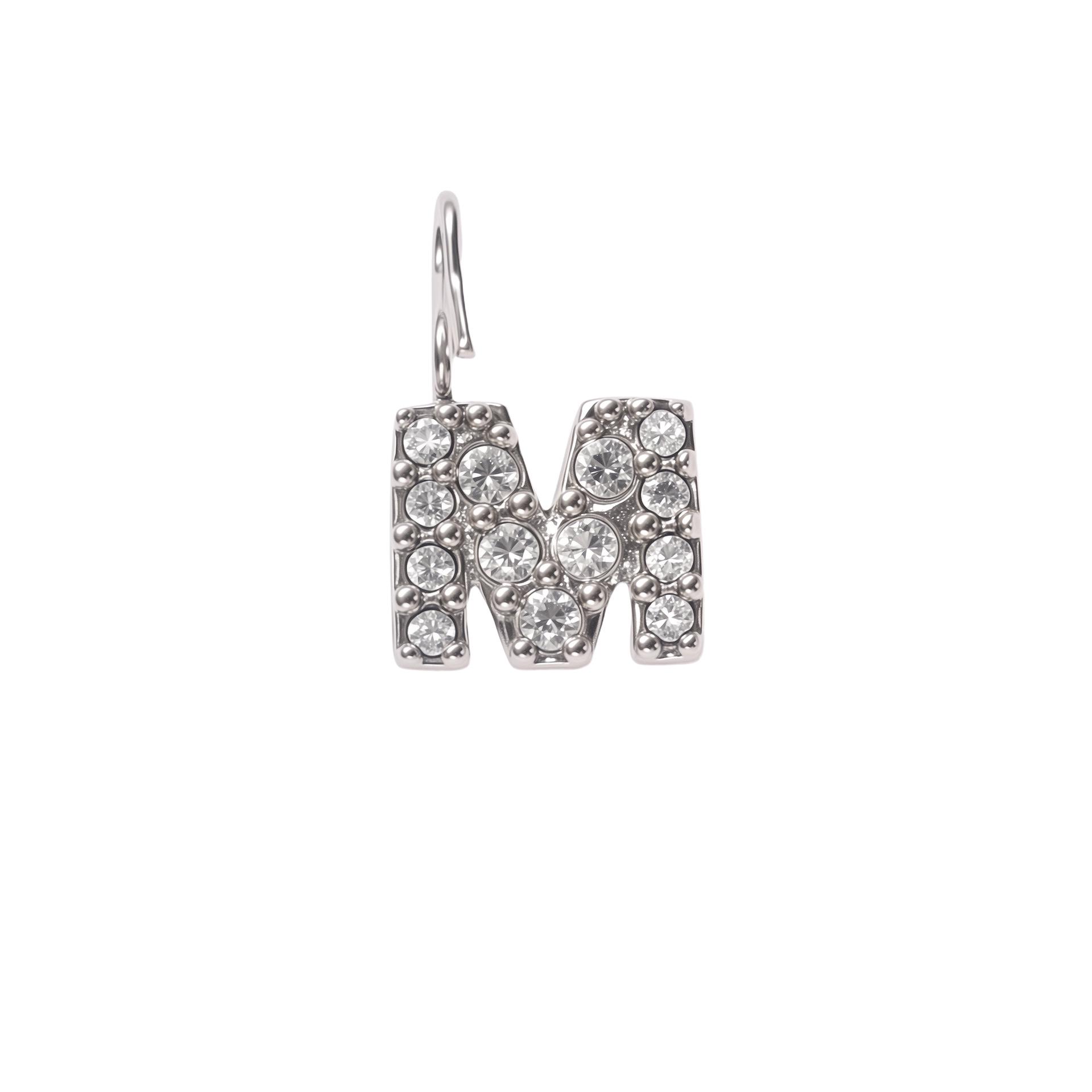 Colorfast Rhinestone English Letter Pendants - DIY Jewelry Accessories
Colorfast Rhinestone English Letter Pendants - DIY Jewelry Accessories