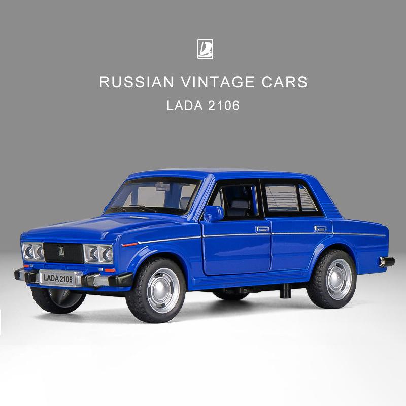 1/32 Русская LADA 2106 литые модели машин игрушечные литые металлические литые музыкальные световые игрушки для детей транспортное средство синий
1/32 Русская LADA 2106 литые модели машин игрушечные литые металлические литые музыкальные световые игрушки для детей транспортное средство синий