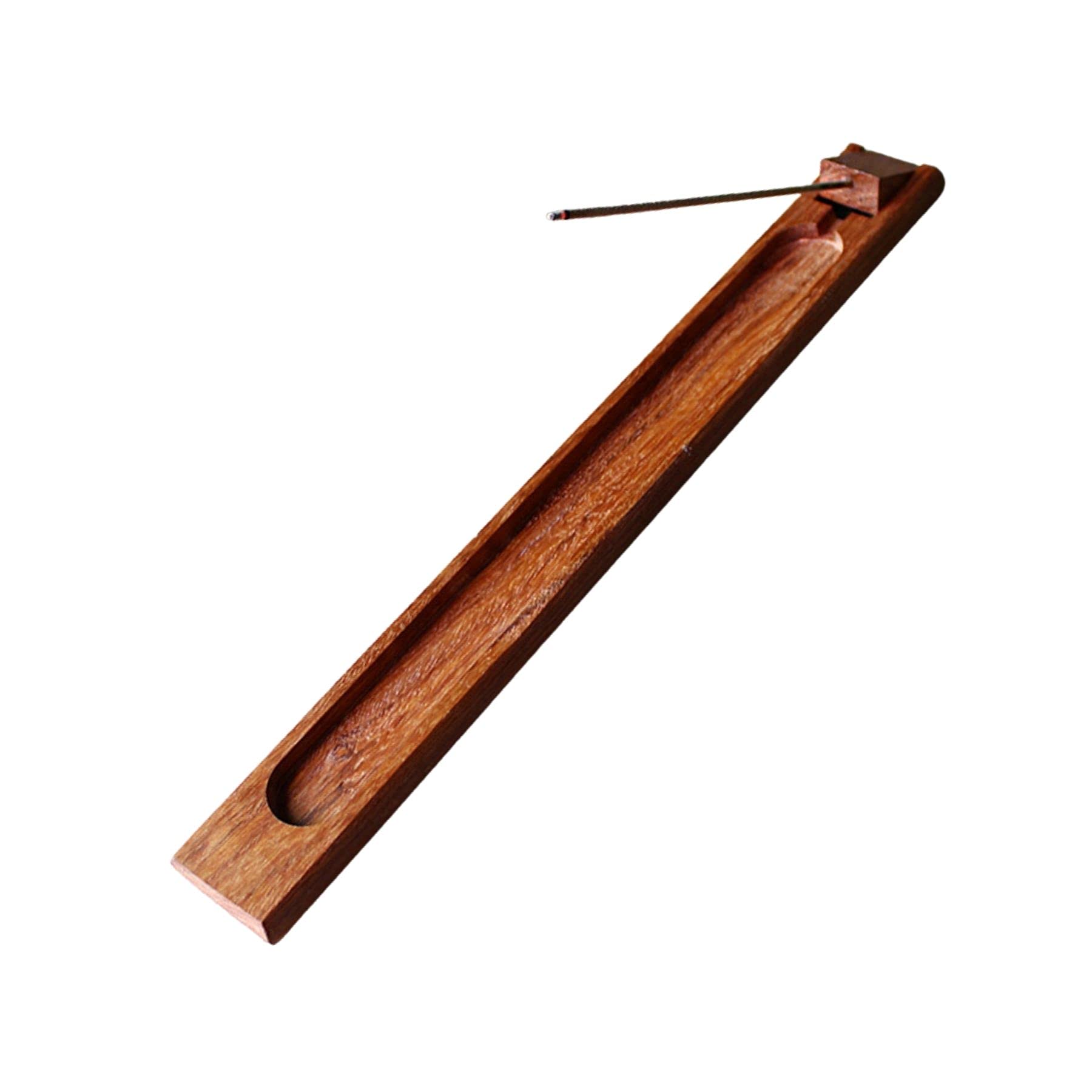 DEMI LOUS. Incense Holder, Horizontal, with Integrated Saucer, Stylish, Small, Wooden, Simple, Space-Saving, for Stick Incense, Soothing, Meditation,
DEMI LOUS. Incense Holder, Horizontal, with Integrated Saucer, Stylish, Small, Wooden, Simple, Space-Saving, for Stick Incense, Soothing, Meditation,