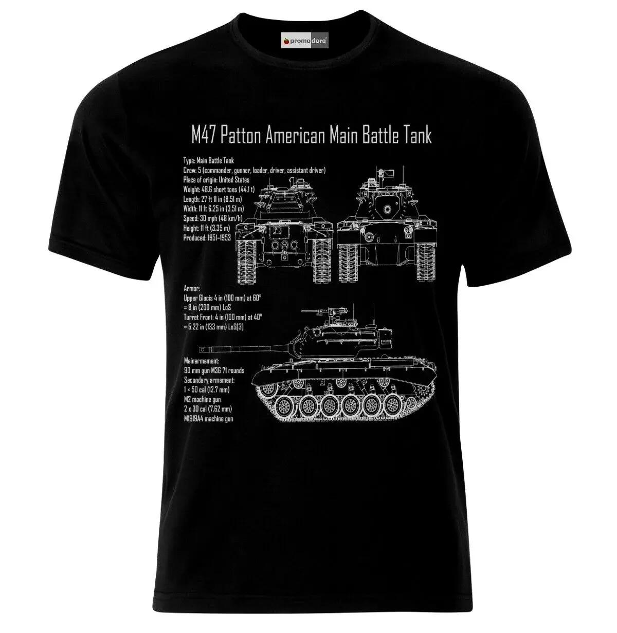 US Army M47 Patton Tank Blueprint TShirt 100 Cotton ONeck Summer Short Sleeve Casual Mens Tshirt Size S3XL 4XL
US Army M47 Patton Tank Blueprint TShirt 100 Cotton ONeck Summer Short Sleeve Casual Mens Tshirt Size S3XL 4XL