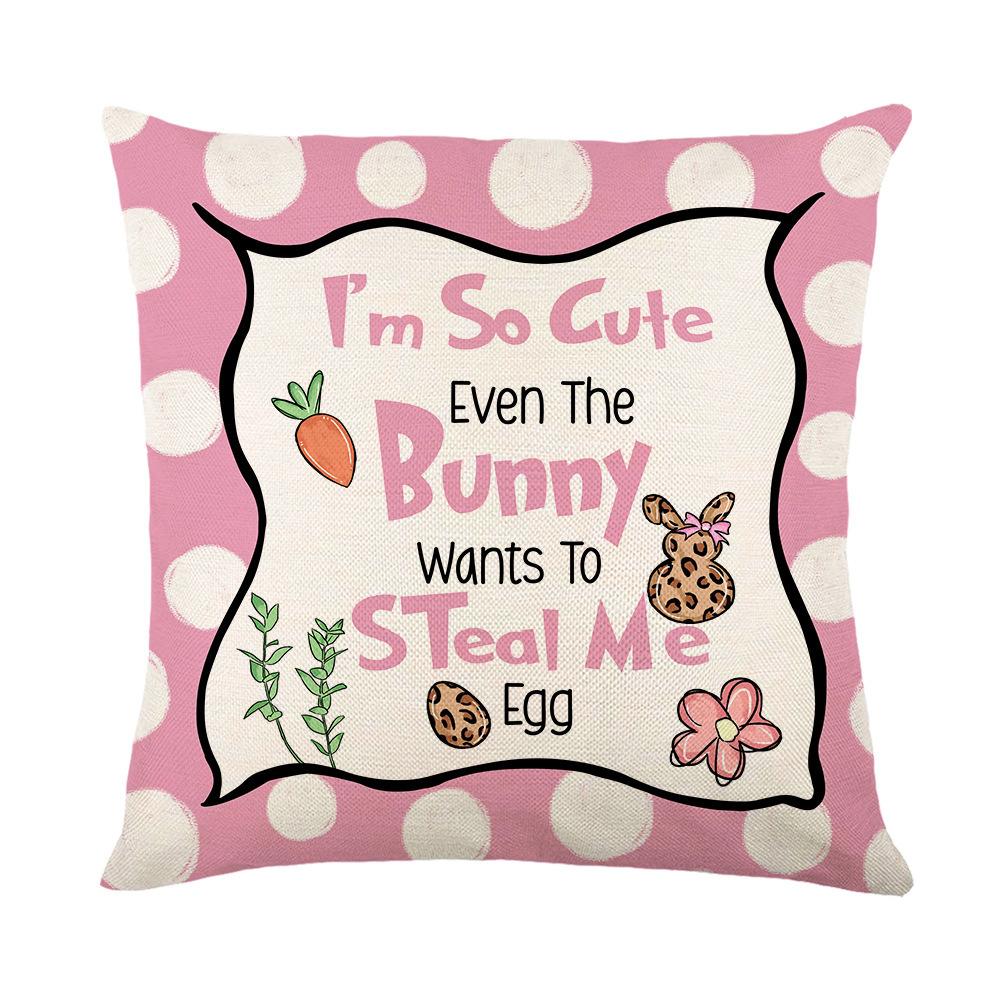 Pink Easter Stripe Printed Pillow Cover Truck Easter Egg Linen Sand Release Art Pillow Cover Premium Durable Quality 45 * 45Cm without pillow core
Pink Easter Stripe Printed Pillow Cover Truck Easter Egg Linen Sand Release Art Pillow Cover Premium Durable Quality 45 * 45Cm without pillow core