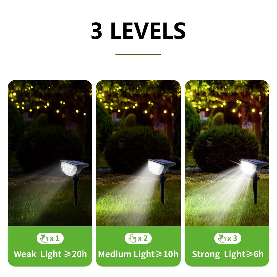 1/2 Pcs Solar Wall Floor Lamp Solar Spotlight 26 LED Solar Lawn Lights Spot Lights For Gardens Courtyards Balconies Lawns Party
1/2 Pcs Solar Wall Floor Lamp Solar Spotlight 26 LED Solar Lawn Lights Spot Lights For Gardens Courtyards Balconies Lawns Party