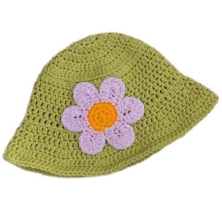 Knitted Bucket Hat Lovely Fisherman Hat Pilling Resistant Colorful Flower Hat 1 зелений
Knitted Bucket Hat Lovely Fisherman Hat Pilling Resistant Colorful Flower Hat 1 зелений