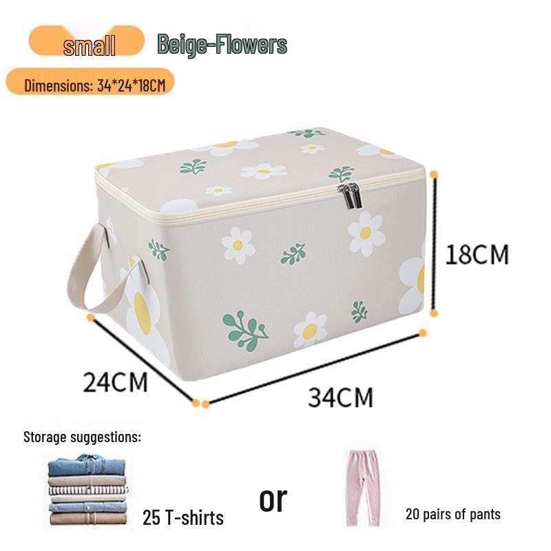 Large Fabric Storage Bag for Clothes and Quilts - Dust & Moisture Resistant
Large Fabric Storage Bag for Clothes and Quilts - Dust & Moisture Resistant