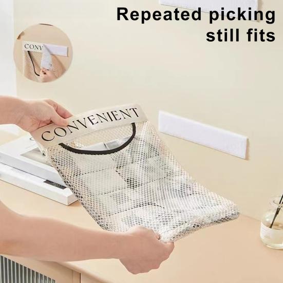 2/3Pcs Plastic Bag Storage Holders Grocery Bag Organizers Large Capacity Hollow Breathable Wall-Mounted Trash Bag Holders 2pcs
2/3Pcs Plastic Bag Storage Holders Grocery Bag Organizers Large Capacity Hollow Breathable Wall-Mounted Trash Bag Holders 2pcs