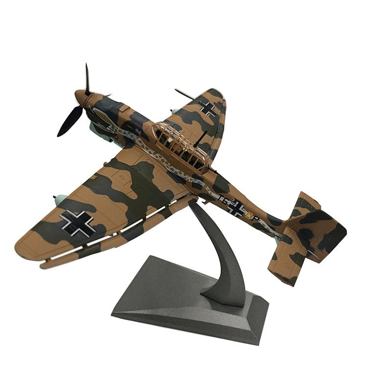 1/72 Scale Diecast Alloy Model Junkers Fighter JU-87 Military Missile Bomber Collect Gifts camouflage
1/72 Scale Diecast Alloy Model Junkers Fighter JU-87 Military Missile Bomber Collect Gifts camouflage