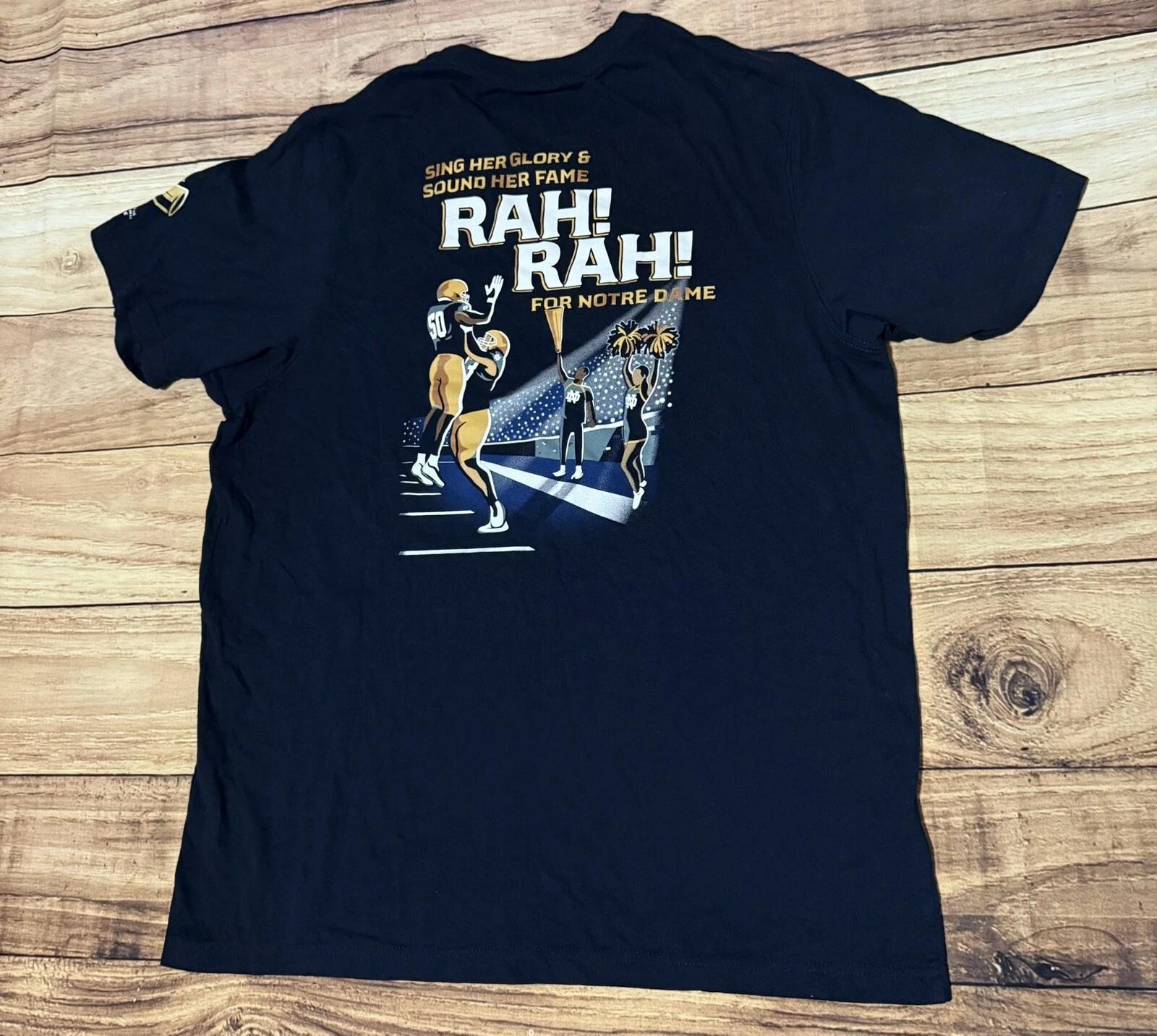 Notre Dame Football 2022 The Shirt Men’s Size XL Sing Her Glory Sound Her Fame M
Notre Dame Football 2022 The Shirt Men’s Size XL Sing Her Glory Sound Her Fame M
