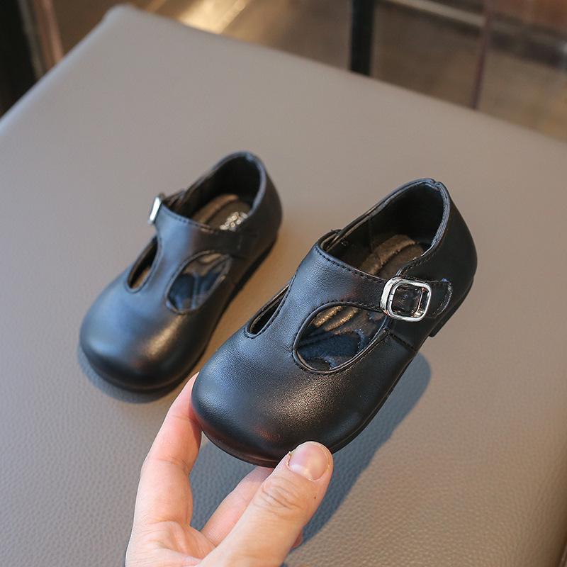 Versatile Retro Leather Loafers for Girls - Soft Sole, Low-Cut Design for Spring & Autumn Size 23: 14.5CM чорний
Versatile Retro Leather Loafers for Girls - Soft Sole, Low-Cut Design for Spring & Autumn Size 23: 14.5CM чорний