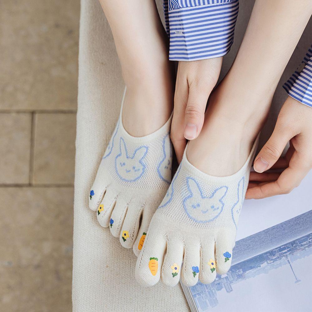 Cute Short Socks Cartoon Flower Cotton Women Female Hosiery Toe Socks Five Finger Socks Boat Socks D
Cute Short Socks Cartoon Flower Cotton Women Female Hosiery Toe Socks Five Finger Socks Boat Socks D