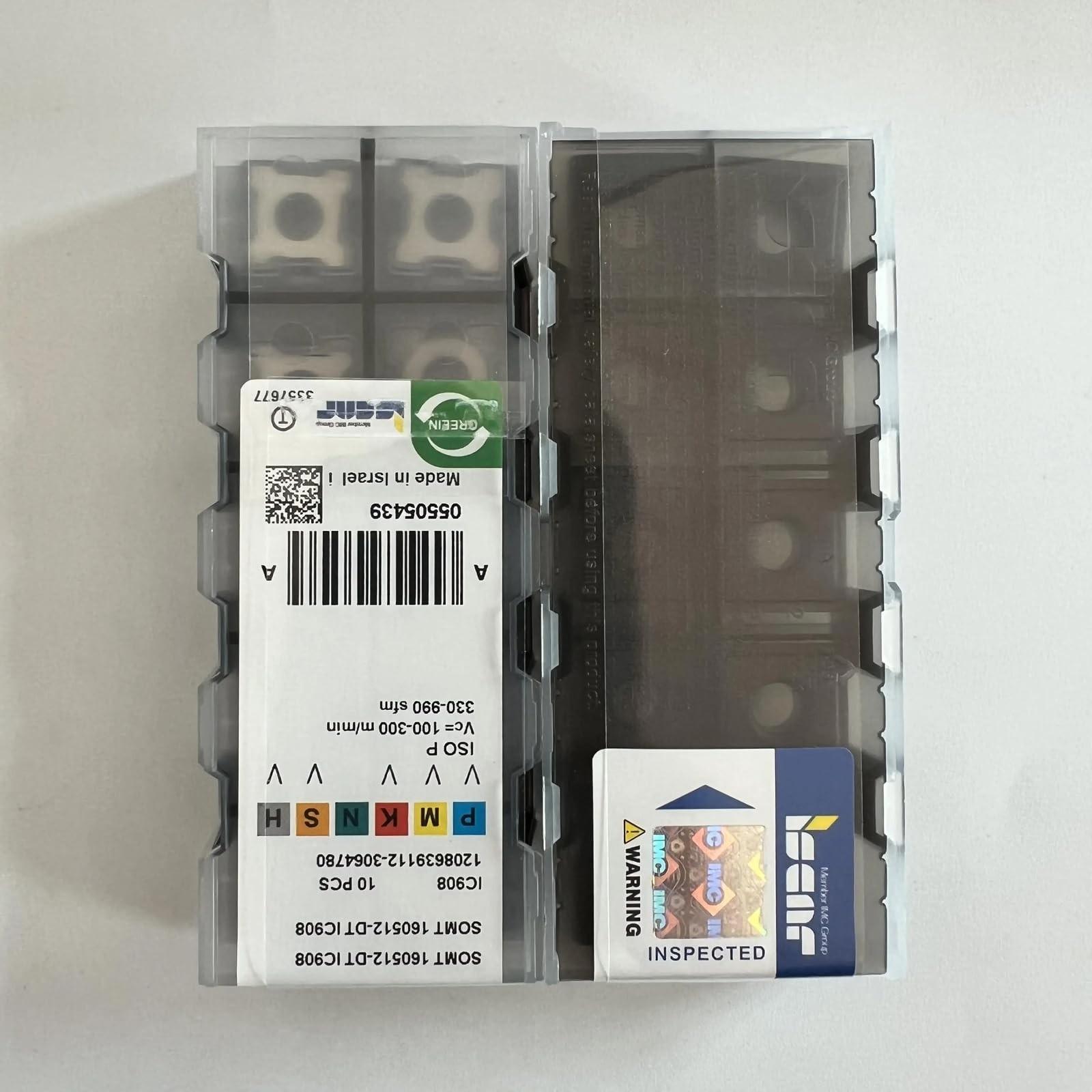 ISCAR / SOMT160512-DT IC908 / Rigid alloy blade of the original product
ISCAR / SOMT160512-DT IC908 / Rigid alloy blade of the original product