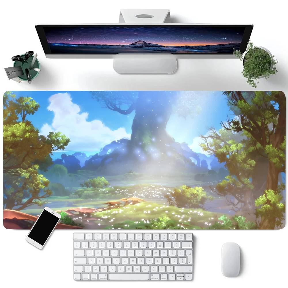 Ori And The Blind Forest Game Mousepad Large Keyboard Desk Mat Gaming Mouse Pad LockEdge Non-slip Mat LE600x300x2mm
Ori And The Blind Forest Game Mousepad Large Keyboard Desk Mat Gaming Mouse Pad LockEdge Non-slip Mat LE600x300x2mm
