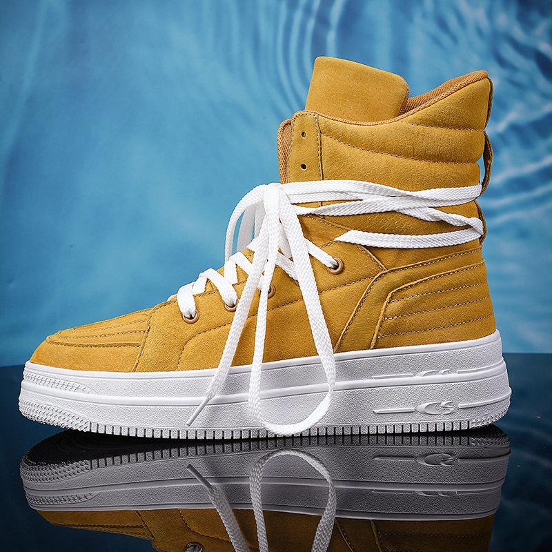 European station straps American high street tooling boots 2025 autumn and winter men s shoes British style high-top sports shoes 39
European station straps American high street tooling boots 2025 autumn and winter men s shoes British style high-top sports shoes 39