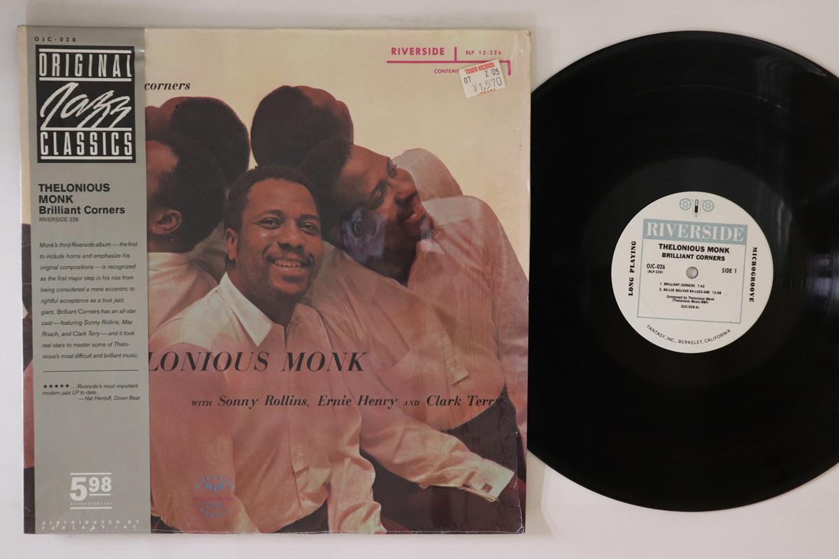 LP Record THELONIOUS MONK - Brilliant Corners OJC026 ORIGINAL JAZZ C 1982 US Jazz Used
LP Record THELONIOUS MONK - Brilliant Corners OJC026 ORIGINAL JAZZ C 1982 US Jazz Used