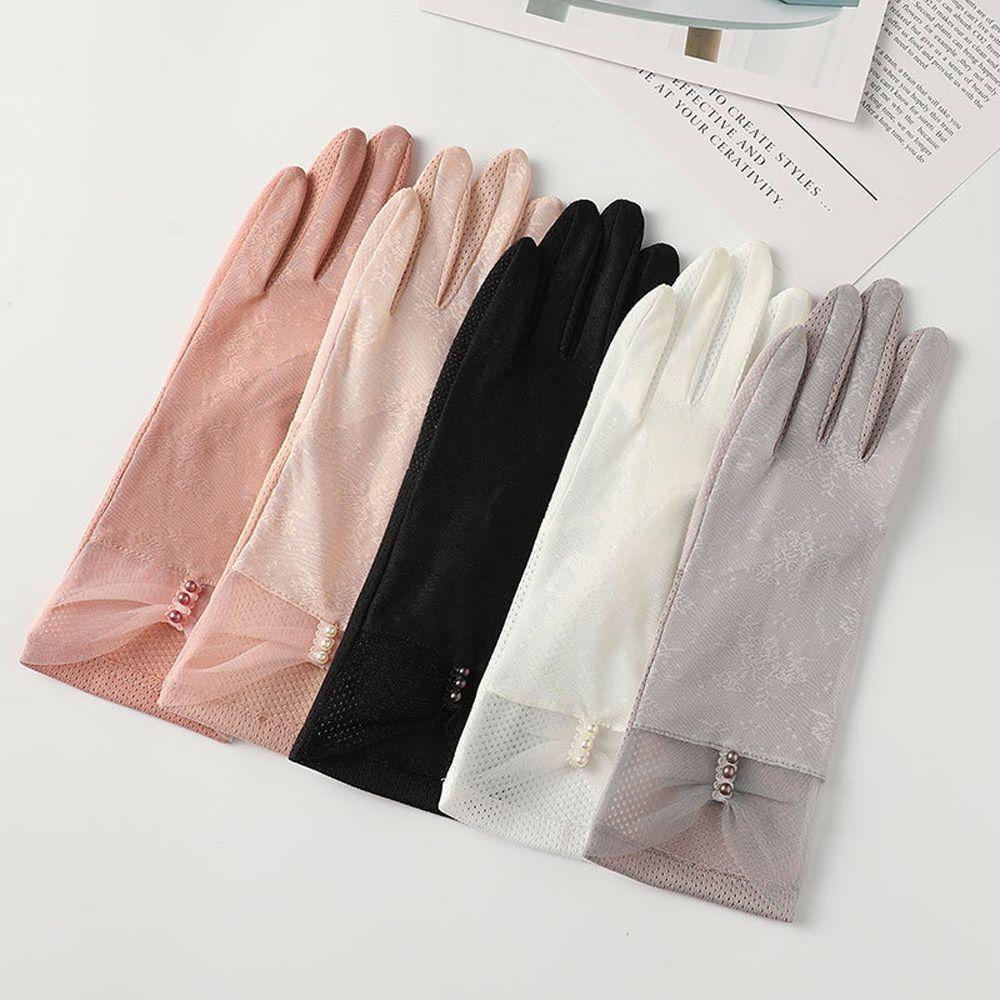 Mittens Pearls Outdoor Lace Riding Gloves Women Thin Gloves Full Finger Sun Protection Gloves темно-розовый
Mittens Pearls Outdoor Lace Riding Gloves Women Thin Gloves Full Finger Sun Protection Gloves темно-розовый