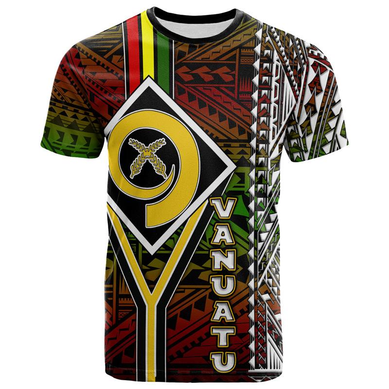 Fashion Vanuatu 3D Printing T Shirt Men Polynesian Graphic T-shirt Round Neck Short Sleeves Summer Casual Street Loose Tees 150 (Kids)
Fashion Vanuatu 3D Printing T Shirt Men Polynesian Graphic T-shirt Round Neck Short Sleeves Summer Casual Street Loose Tees 150 (Kids)
