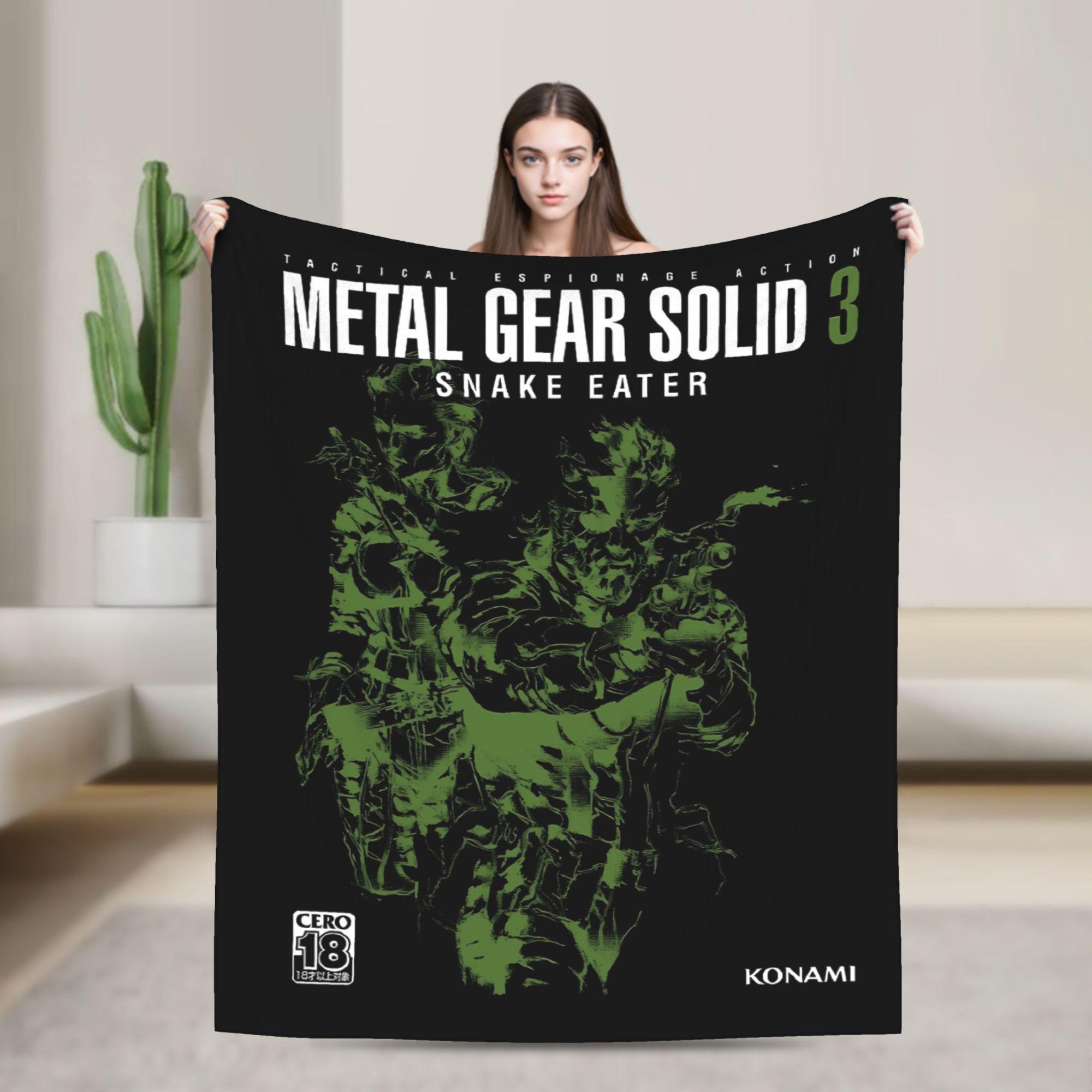 Metal Gear Solid Game Blankets Airplane Travel Flannel Throw Blanket For Home Decor Soft DIY Quality Bedspread Gift 130x150cm
Metal Gear Solid Game Blankets Airplane Travel Flannel Throw Blanket For Home Decor Soft DIY Quality Bedspread Gift 130x150cm