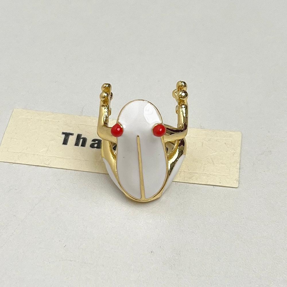 Colorful Enamel Oil Drop Frog Ring Funny And Unique Food Ring Men Women Fashionable Trendy Personalized Jewelry Accessory ONE SIZE
Colorful Enamel Oil Drop Frog Ring Funny And Unique Food Ring Men Women Fashionable Trendy Personalized Jewelry Accessory ONE SIZE