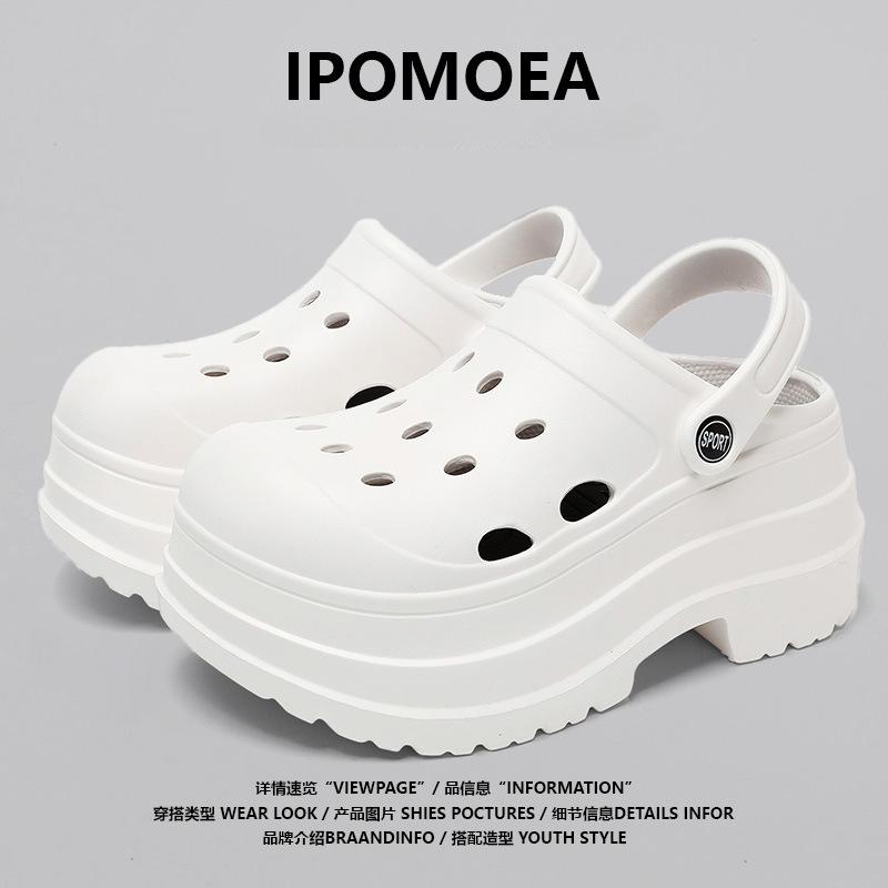 Летние сандалии, тапочки на высоком каблуке, садовая пляжная обувь, обувь на платформе с носком для женщин
Летние сандалии, тапочки на высоком каблуке, садовая пляжная обувь, обувь на платформе с носком для женщин