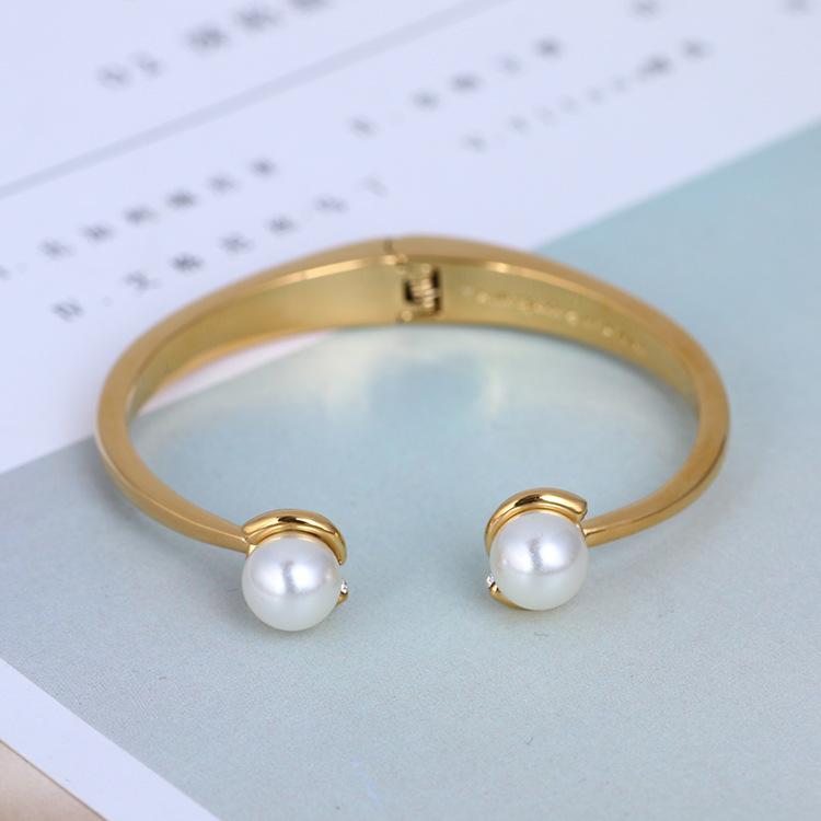 European and American Jewelry Wholesale Simple Fashion Double Pearl Open Bracelet Bracelet Accessories Bracelet
European and American Jewelry Wholesale Simple Fashion Double Pearl Open Bracelet Bracelet Accessories Bracelet