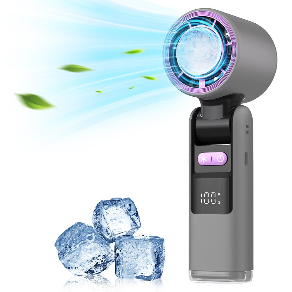 With Ice Cooler Small Pocket Fans Rechargeable 3-in-1 Portable Fan Speed(100) 13000 rpm Ice Cooling Handheld Fan Digital Display
With Ice Cooler Small Pocket Fans Rechargeable 3-in-1 Portable Fan Speed(100) 13000 rpm Ice Cooling Handheld Fan Digital Display