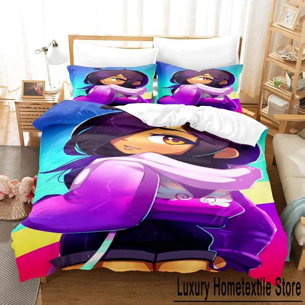 Cartoon Kawaii Aphmaus Bedding Set Twin Queen Size Duvet Cover Pillowcase for Boys Girls Kids Adult Fashion Home Textile 70x133cm 2pcs
Cartoon Kawaii Aphmaus Bedding Set Twin Queen Size Duvet Cover Pillowcase for Boys Girls Kids Adult Fashion Home Textile 70x133cm 2pcs