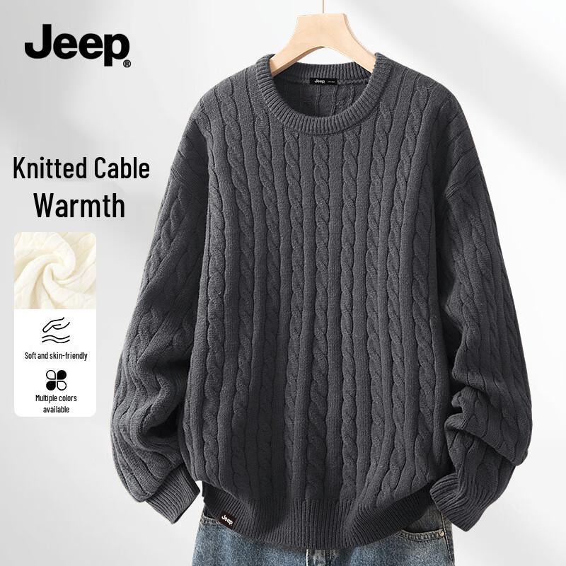 JEEP Men s Vintage Cable Knit Sweater 2XL
JEEP Men s Vintage Cable Knit Sweater 2XL