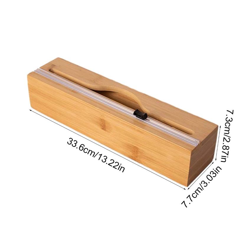 Durable 3 in 1 Aluminum Foil Plastic Wrap Wax Paper Organizer Dispenser With Cutter Kitchen Pantry Storage Box Space Saving
Durable 3 in 1 Aluminum Foil Plastic Wrap Wax Paper Organizer Dispenser With Cutter Kitchen Pantry Storage Box Space Saving