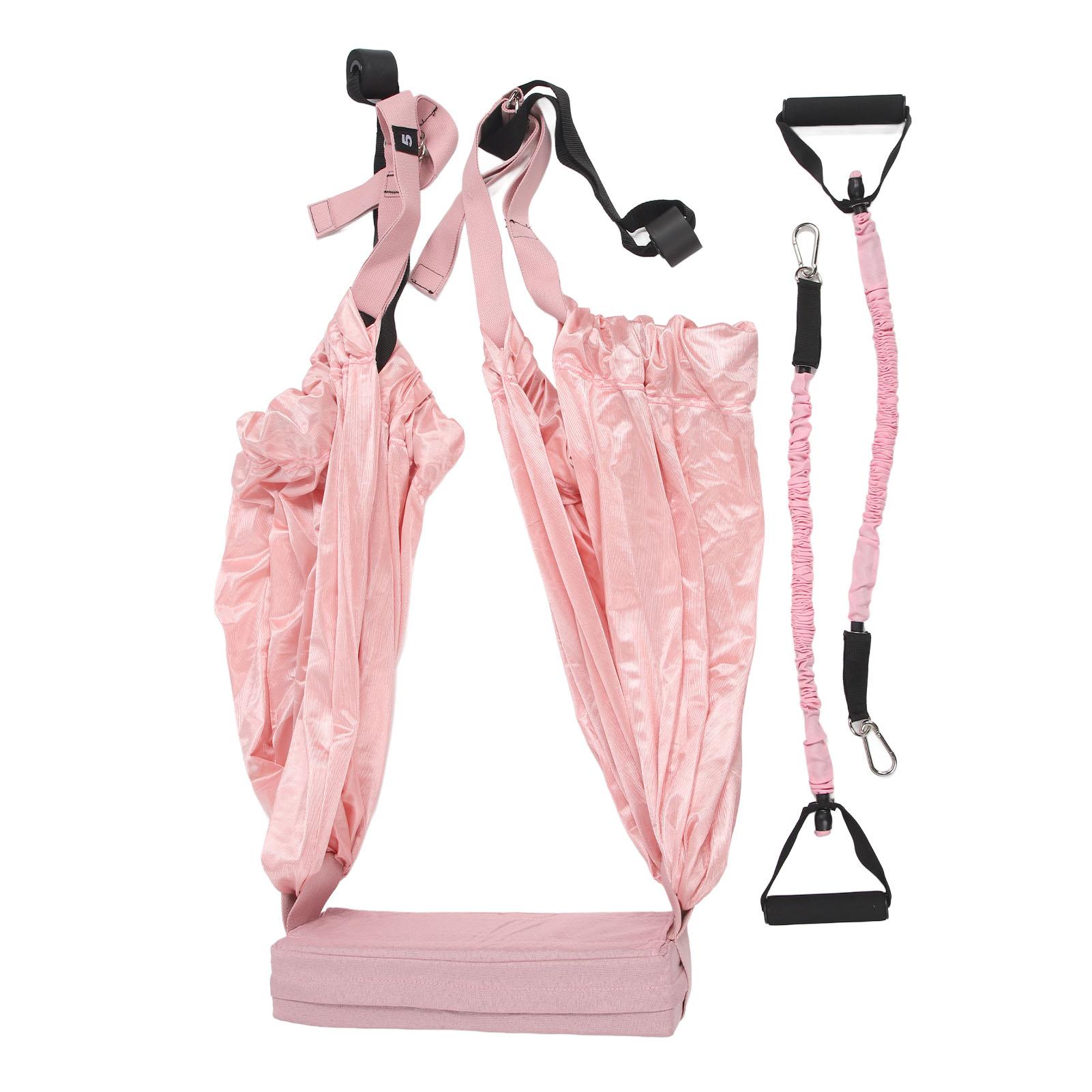 Ремень для растяжки поясницы и спины, растягивающий тренажер для растяжки, инверсия сплит-фитнеса, гамак, розовый
Ремень для растяжки поясницы и спины, растягивающий тренажер для растяжки, инверсия сплит-фитнеса, гамак, розовый